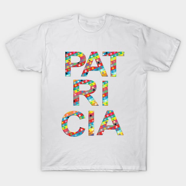 Patricia, name, typography T-Shirt by Furashop